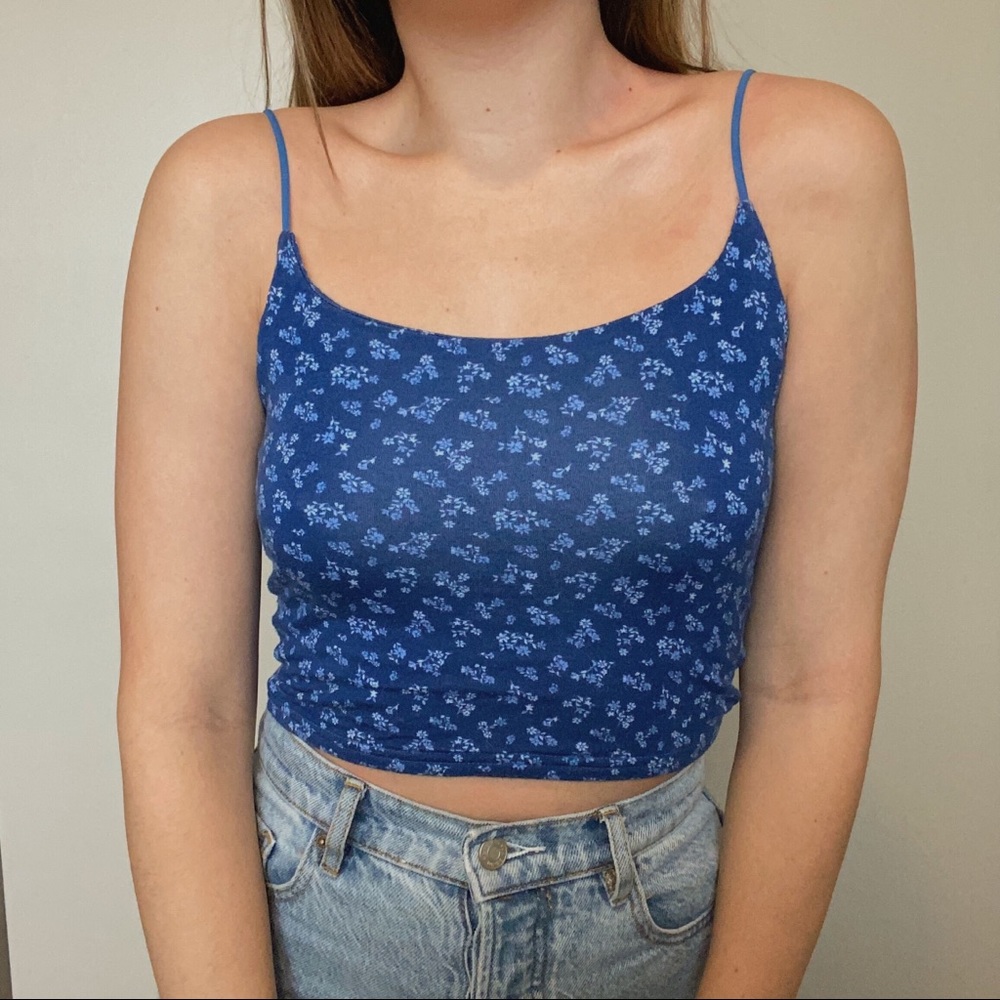 Floral crop top